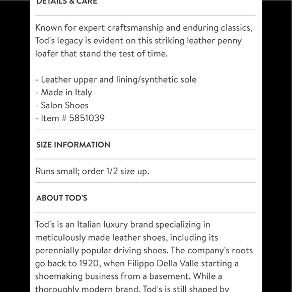 NWT TOD’’S New Light Penny Loafer - Picture 8 of 8